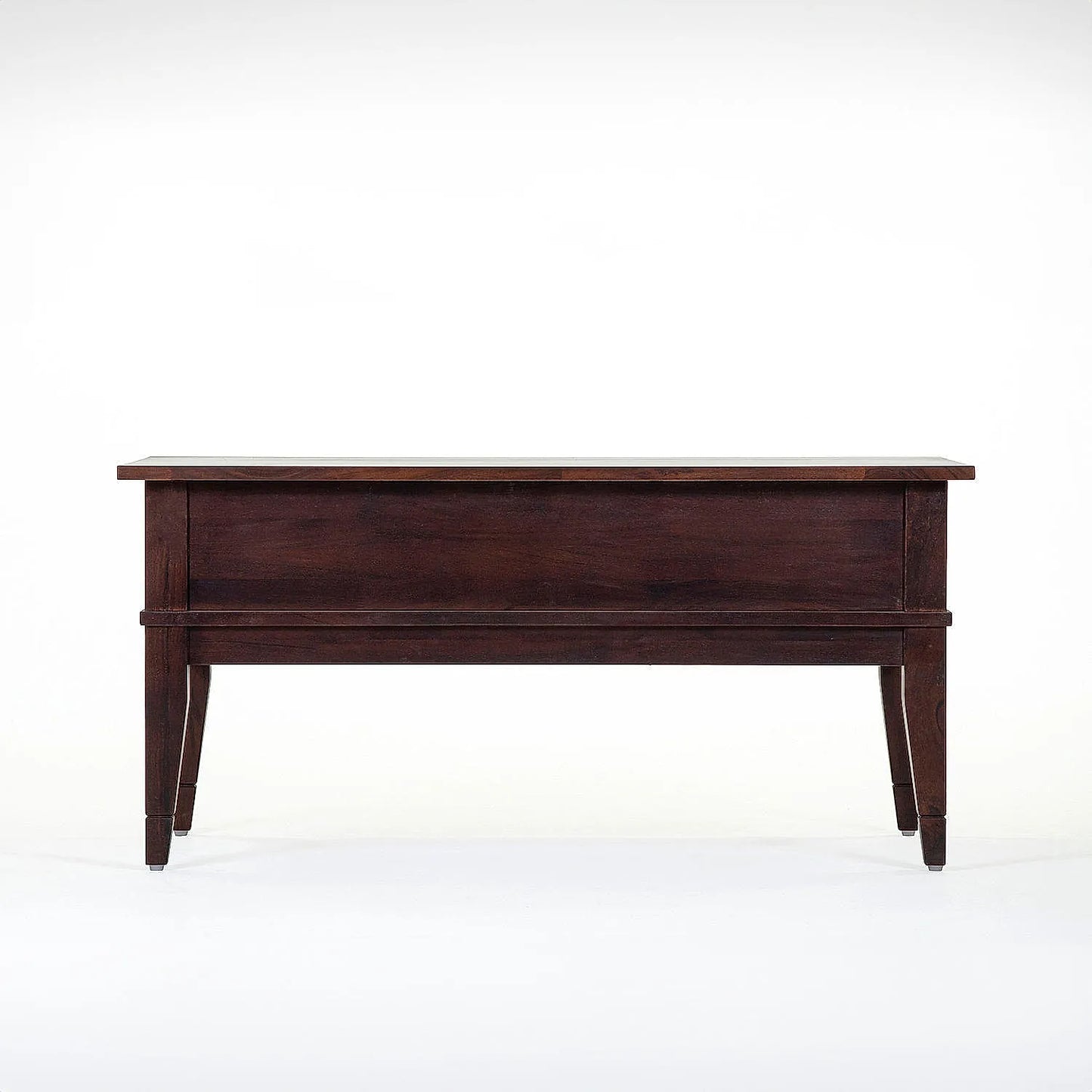 Oxford Wooden Center Table in Dark Walnut Finish