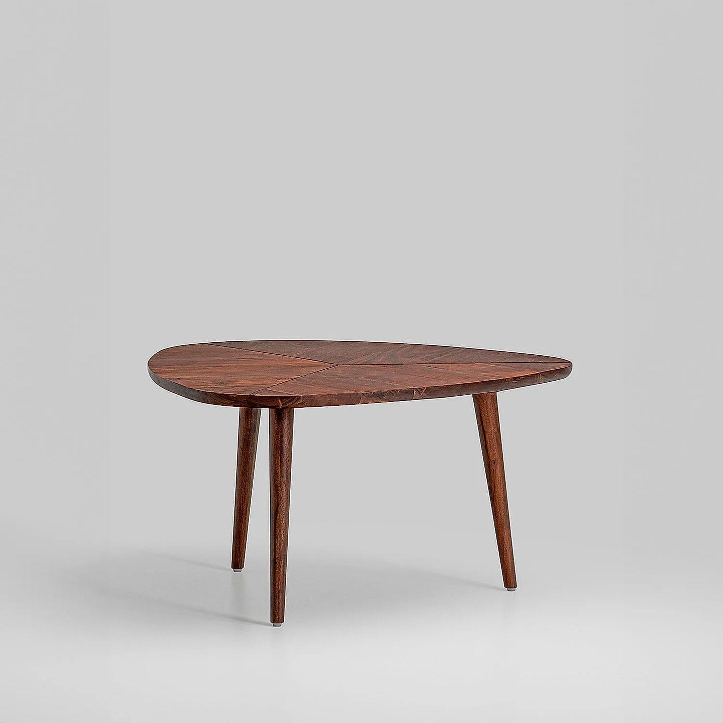 Ovate Wooden Center Table