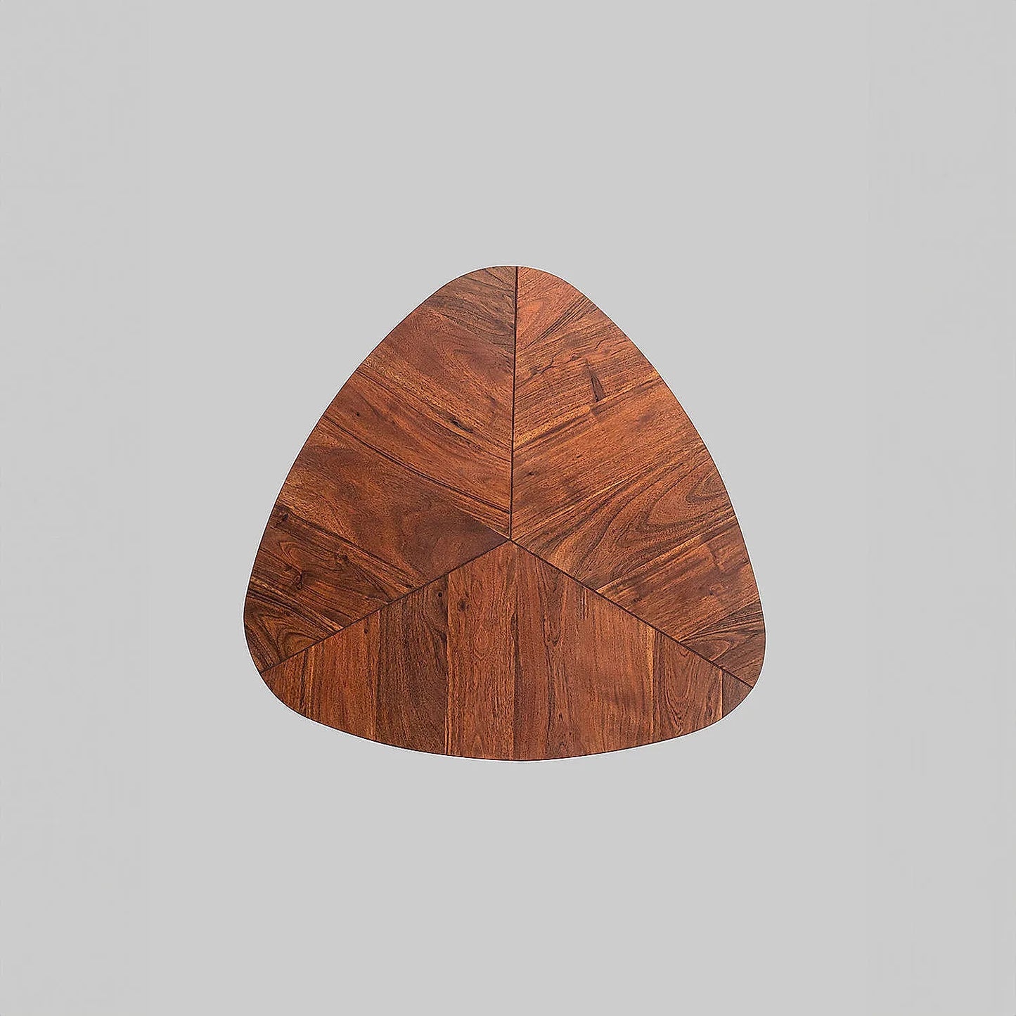 Ovate Wooden Center Table