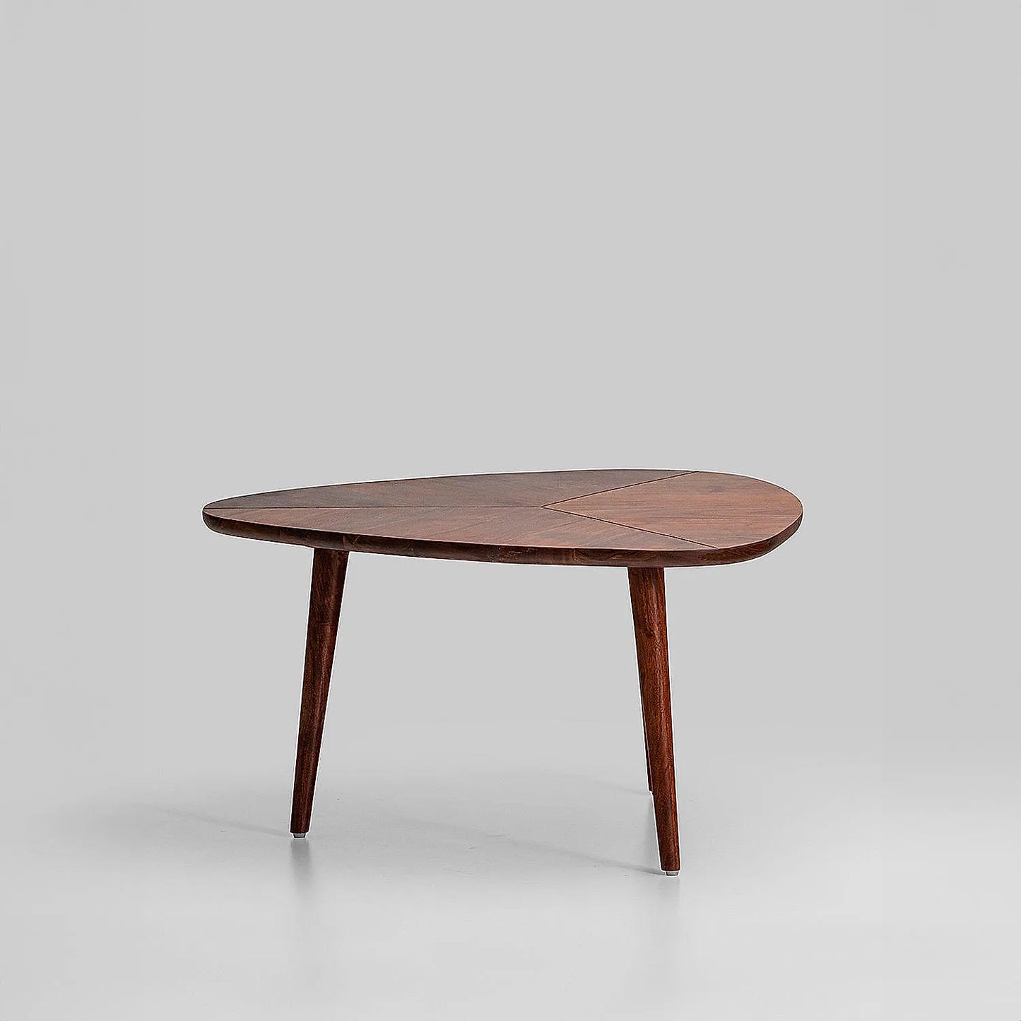 Ovate Wooden Center Table