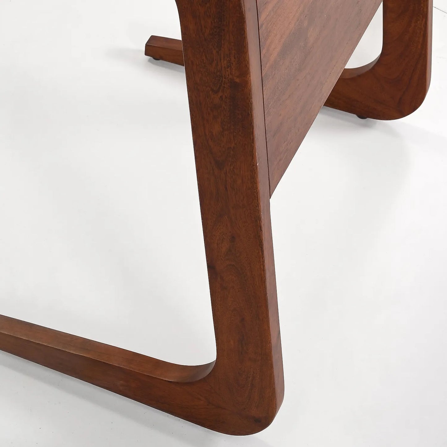 Student Wooden Utility Table (Light Walnut Finish)