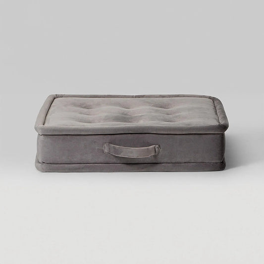 Floyd Floor Cushion (Velvet. Grey)