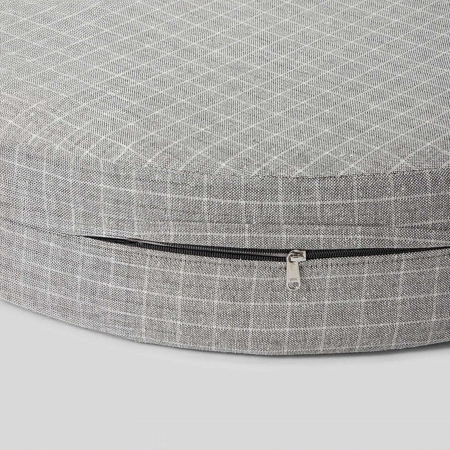 Pablo Floor Cushion (Cotton Blend, Grey)