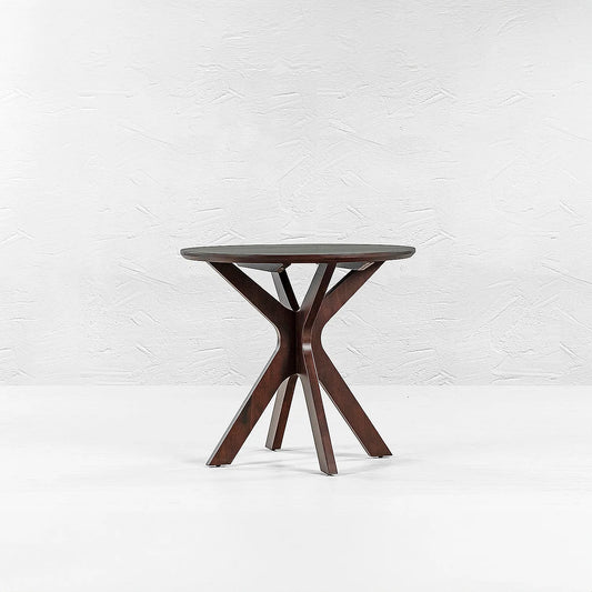 X Wooden Coffee Table (Dark Walnut)
