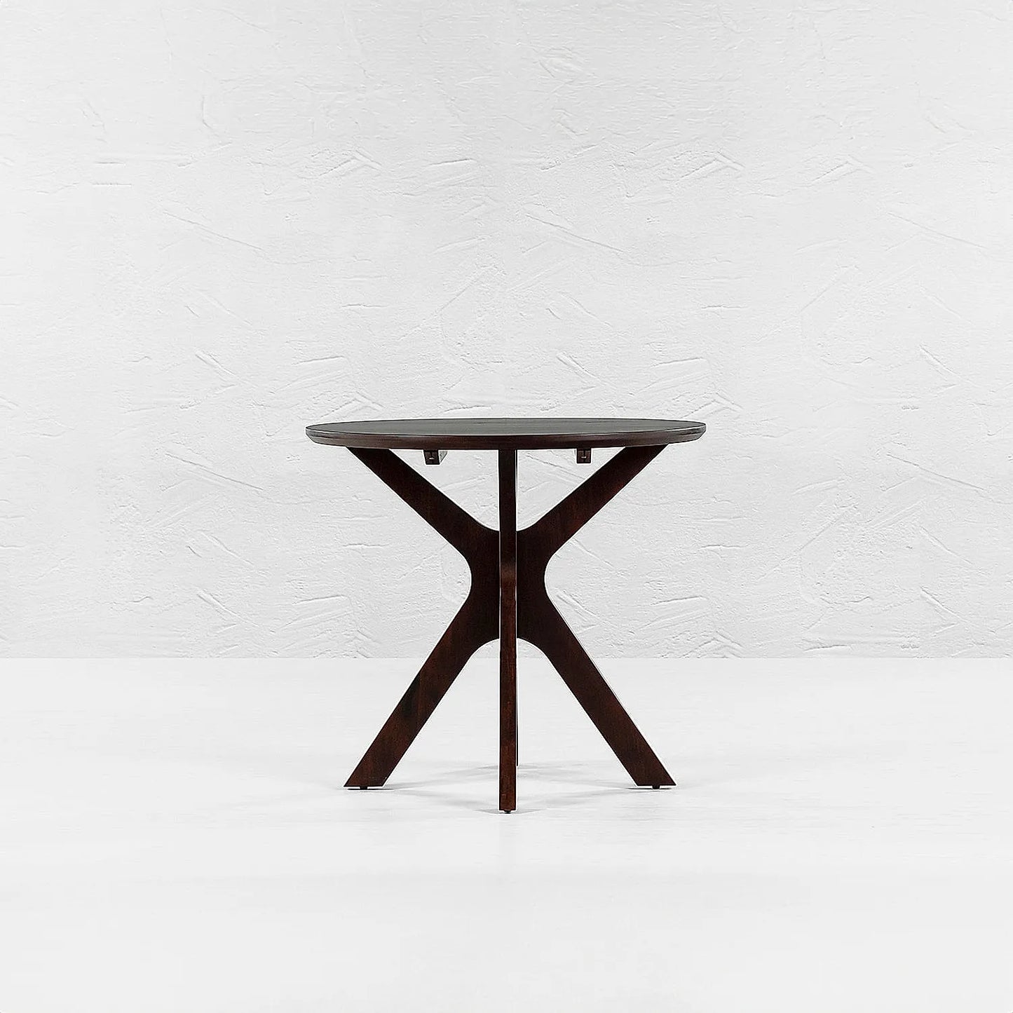 X Wooden Coffee Table (Dark Walnut)