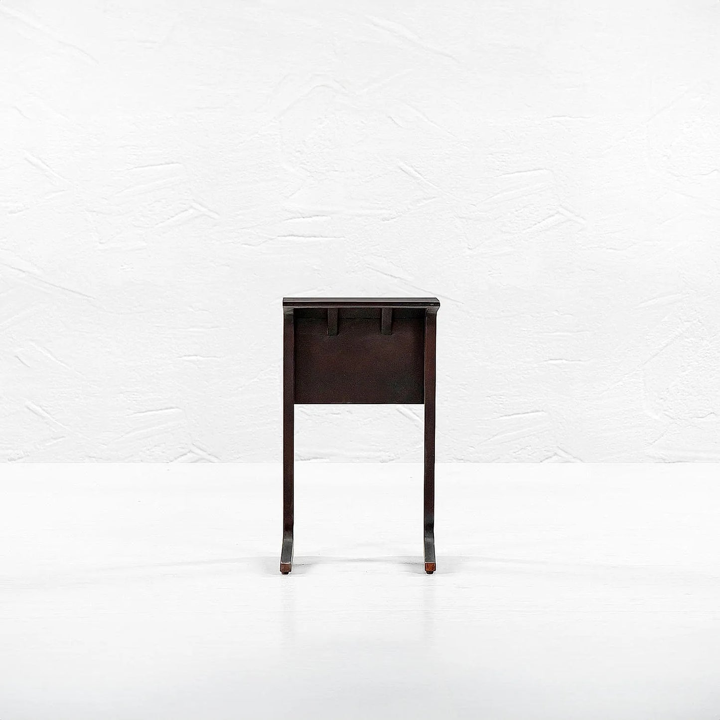 Student Wooden Utility Table (Dark Walnut Finish)