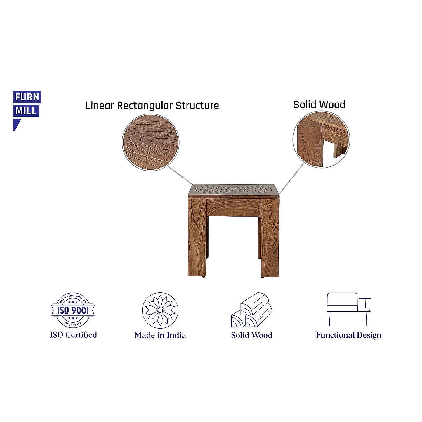Mellow Wooden Center Table