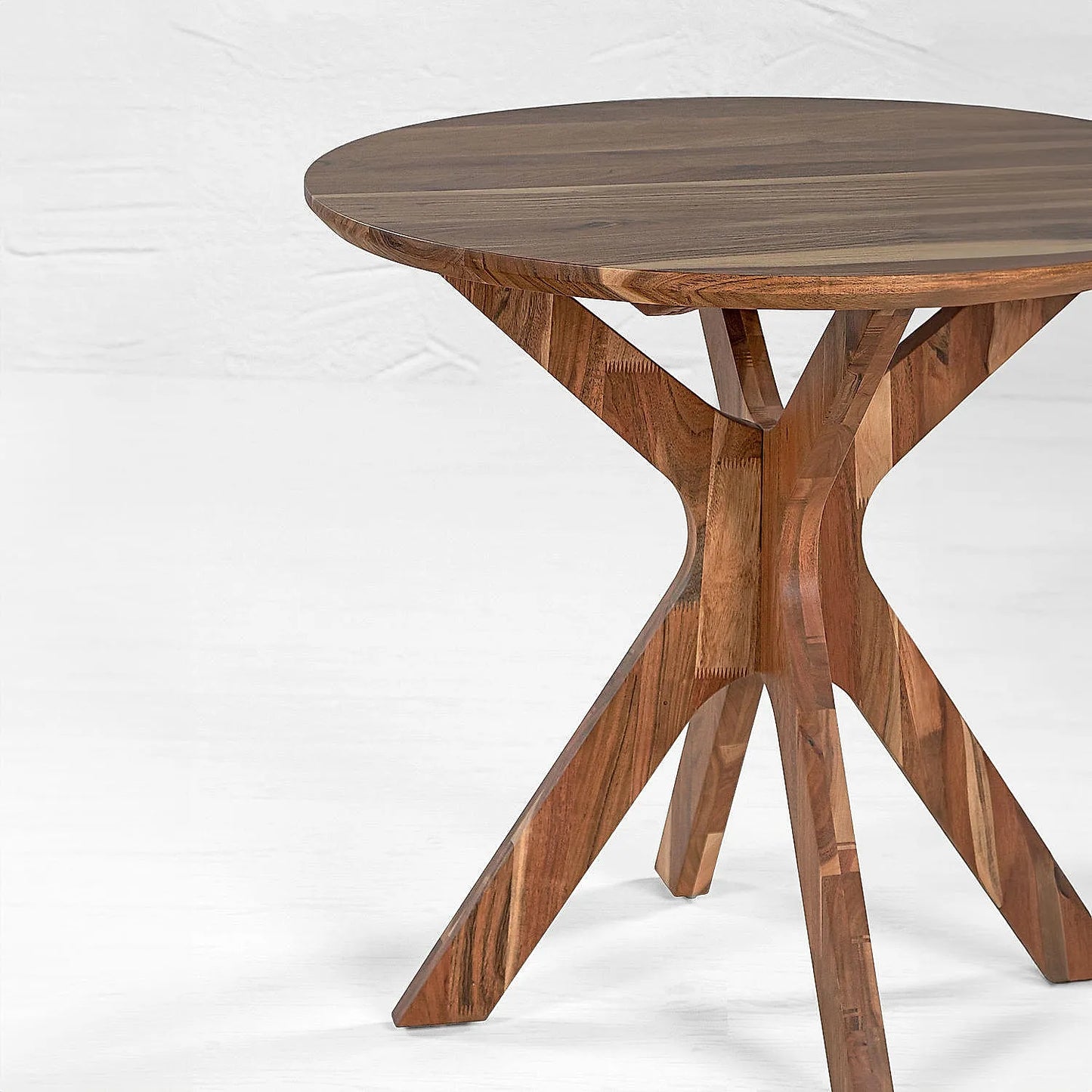 X Wooden Coffee Table in Natural Finish