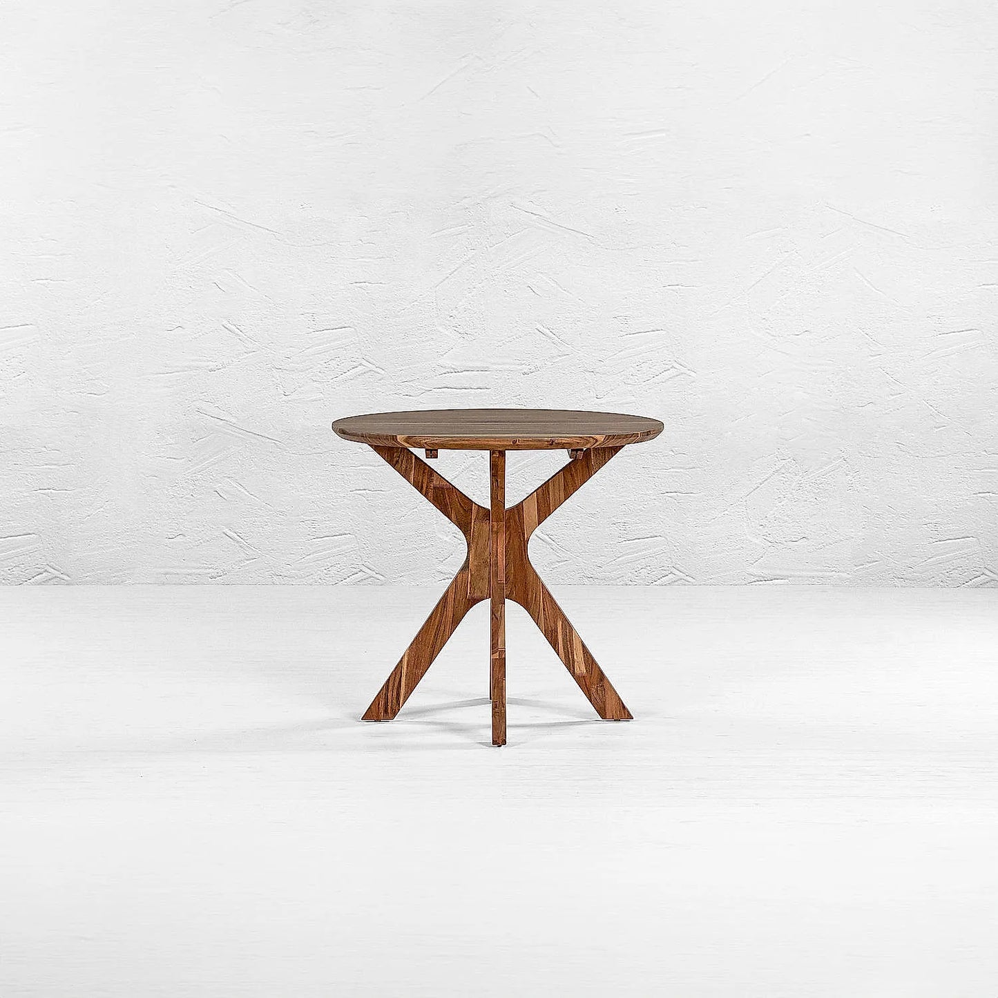 X Wooden Coffee Table in Natural Finish