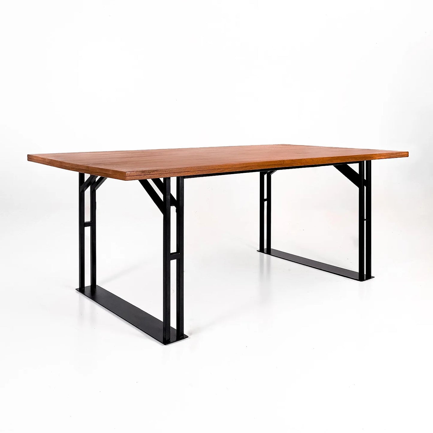 Danish Wooden 6 Seater Dining Table (Natural Finish)