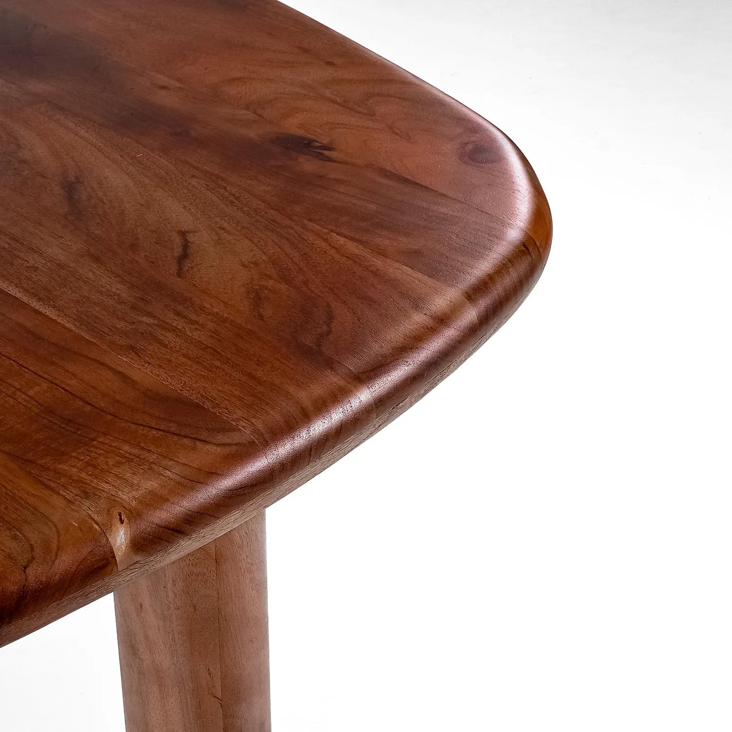 Melton Wooden 4 Seater Dining Table in Natural Finish