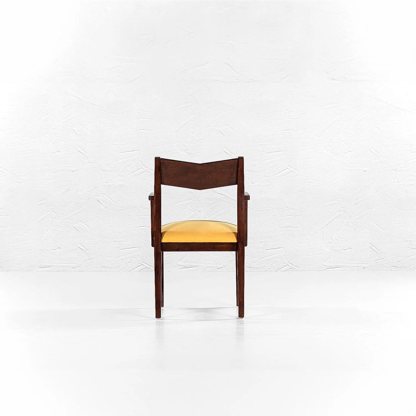 Newton Wooden Dining Chair - Set of 2 - Dark Walnut Finish