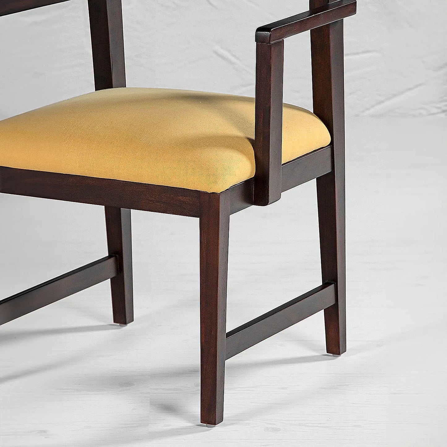 Newton Wooden Dining Chair - Set of 2 - Dark Walnut Finish