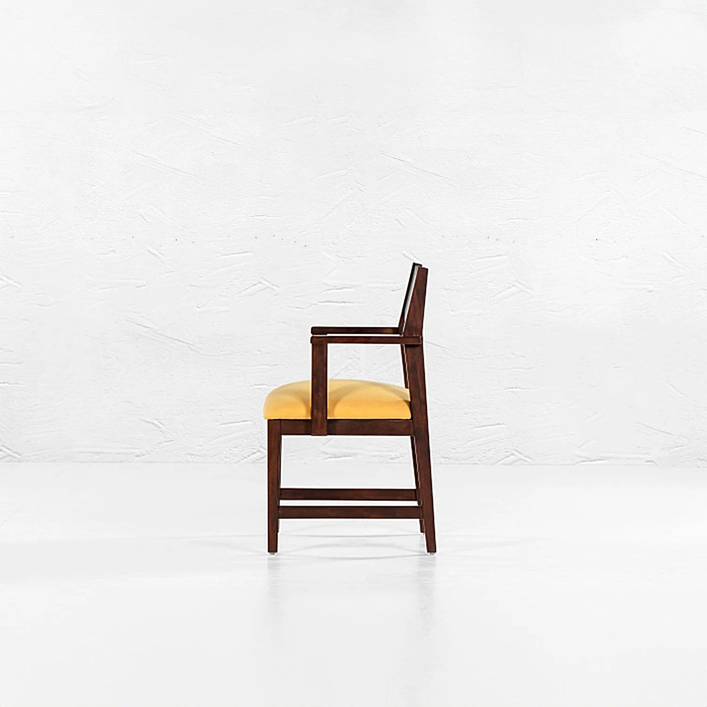 Newton Wooden Dining Chair - Set of 2 - Dark Walnut Finish