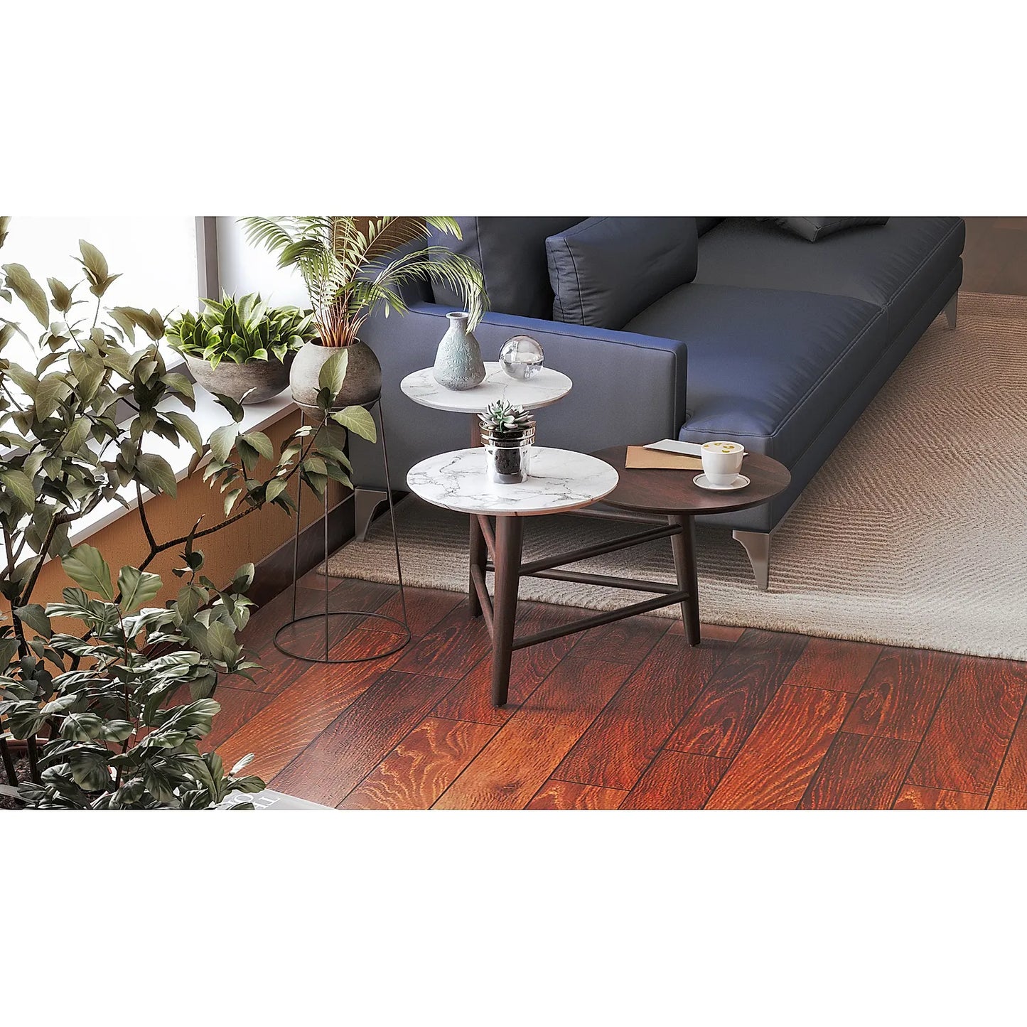 Trinity Wooden End Table