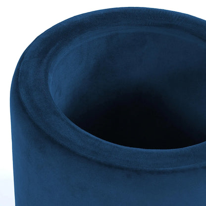Luxor Storage Ottoman in Blue Color